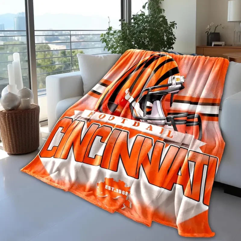 Football Team Graphic Blanket
