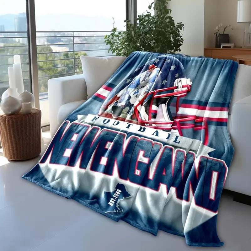Football Team Graphic Blanket