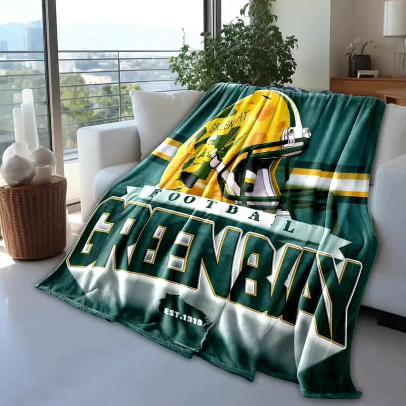 Football Team Graphic Blanket