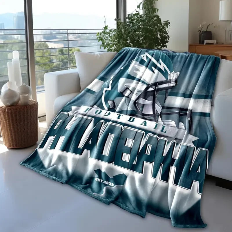 Football Team Graphic Blanket