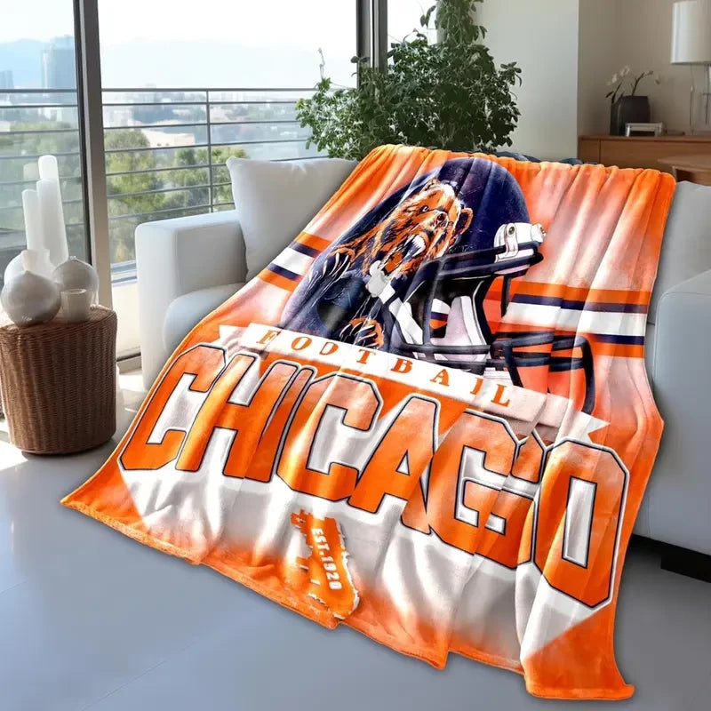 Football Team Graphic Blanket
