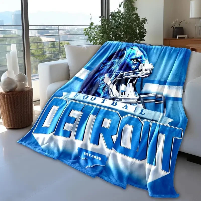 Football Team Graphic Blanket