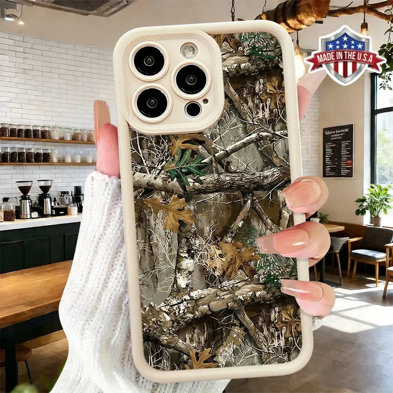 Woodland Camouflage TPU Phone Case