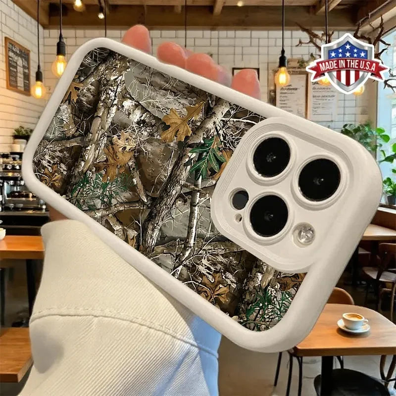 Woodland Camouflage TPU Phone Case