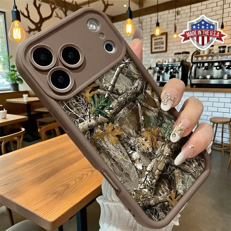 Woodland Camouflage TPU Phone Case
