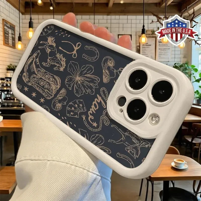 Western Cowboy Style Phone Case