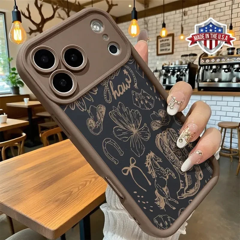 Western Cowboy Style Phone Case