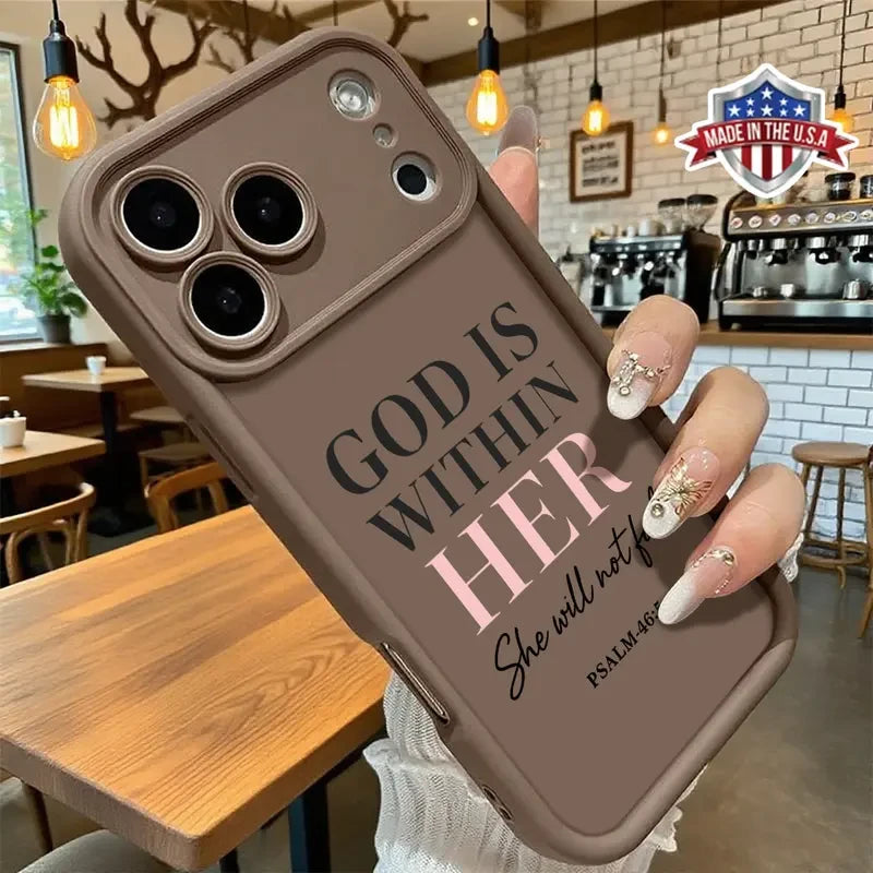 Minimalist Faith Silicone Phone Case
