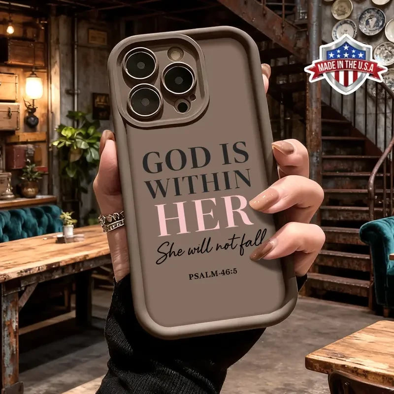 Minimalist Faith Silicone Phone Case