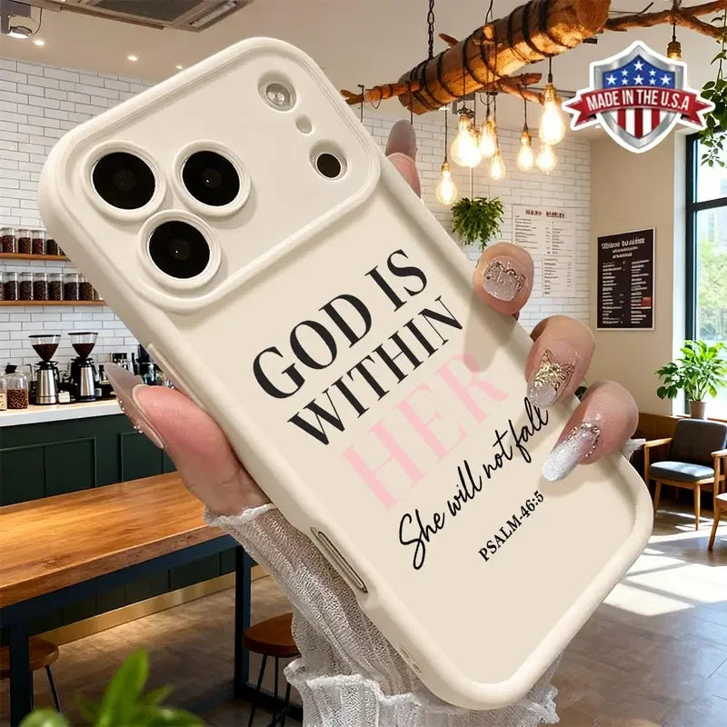Minimalist Faith Silicone Phone Case