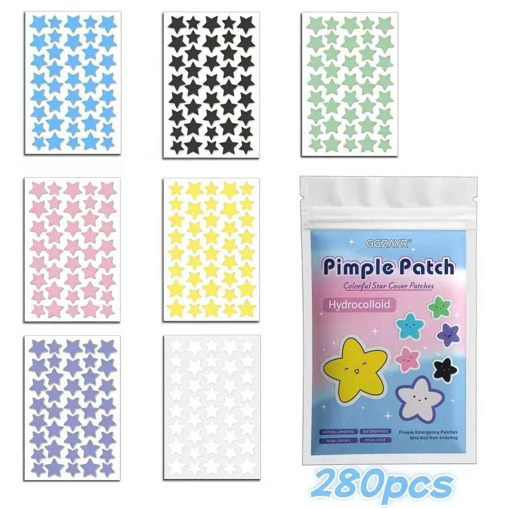 Colorful Star Pimple Patches