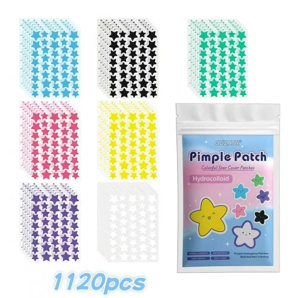 Colorful Star Pimple Patches