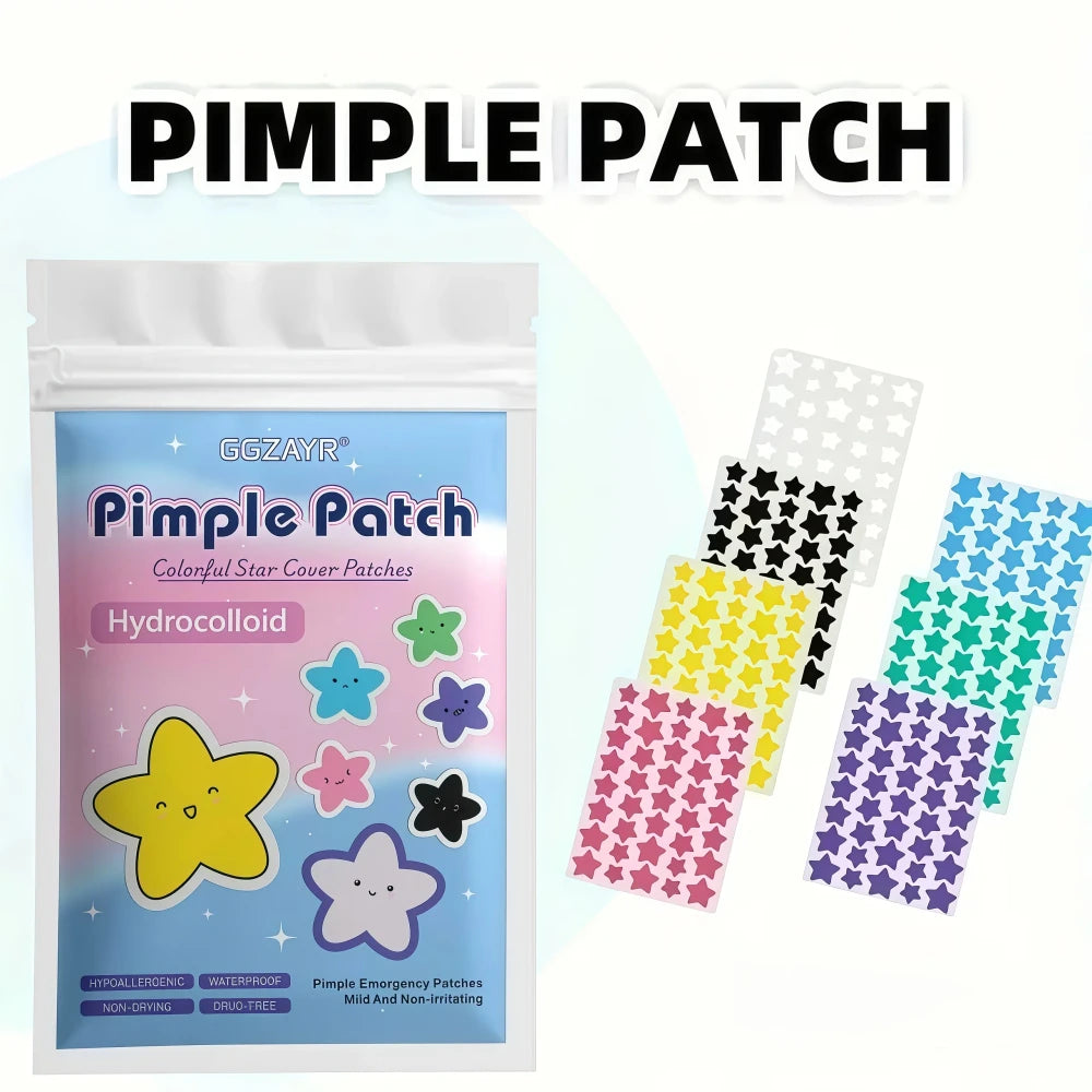 Colorful Star Pimple Patches