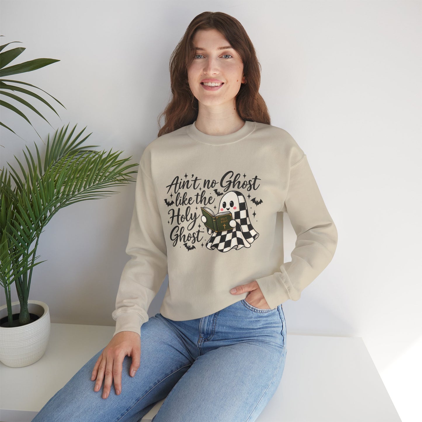 Ain’t No Ghost Like the Holy Ghost Halloween Sweatshirt