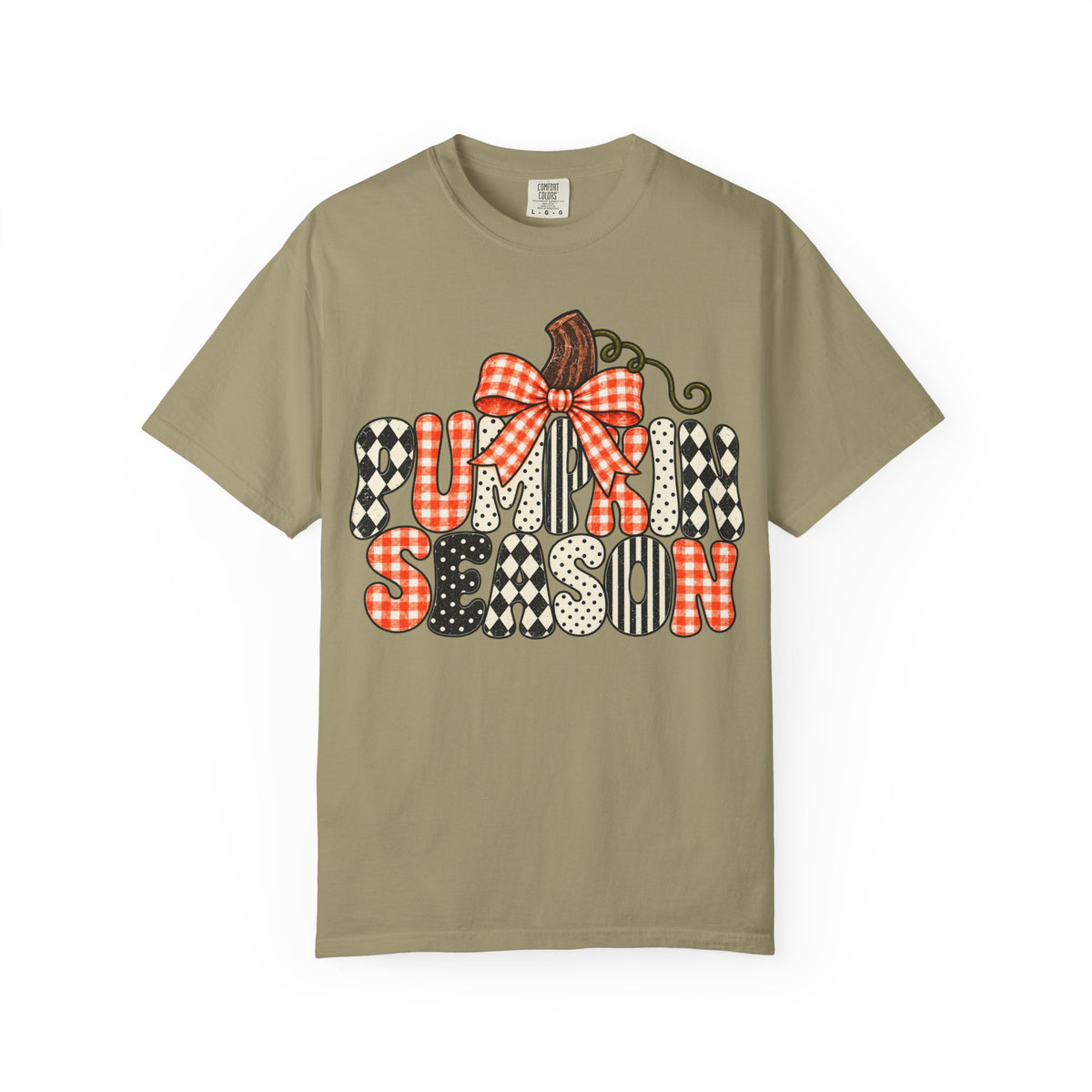 Pumpkin Season T-Shirt — Plaid & Patchwork Fall Tee