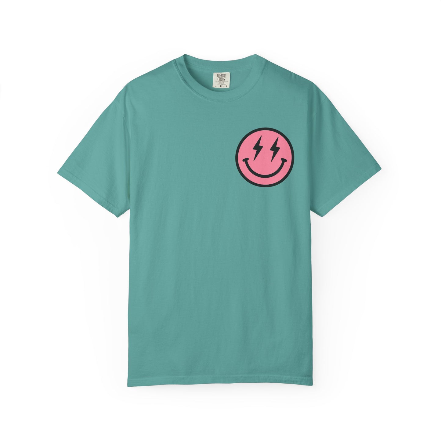 Mama Mommy Mom Bruh Graphic T‑Shirt — Retro Smiley Flower Design