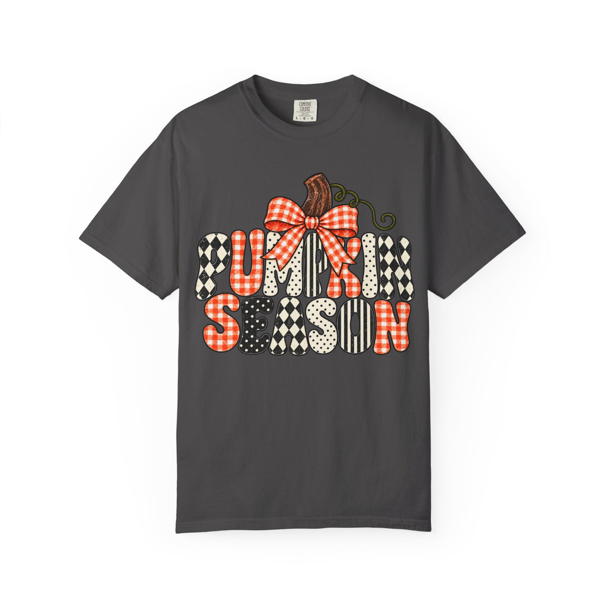 Pumpkin Season T-Shirt — Plaid & Patchwork Fall Tee