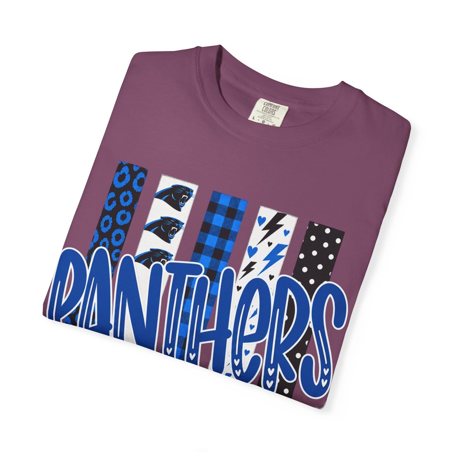 PANTHERS COQUETTE BOW TEE