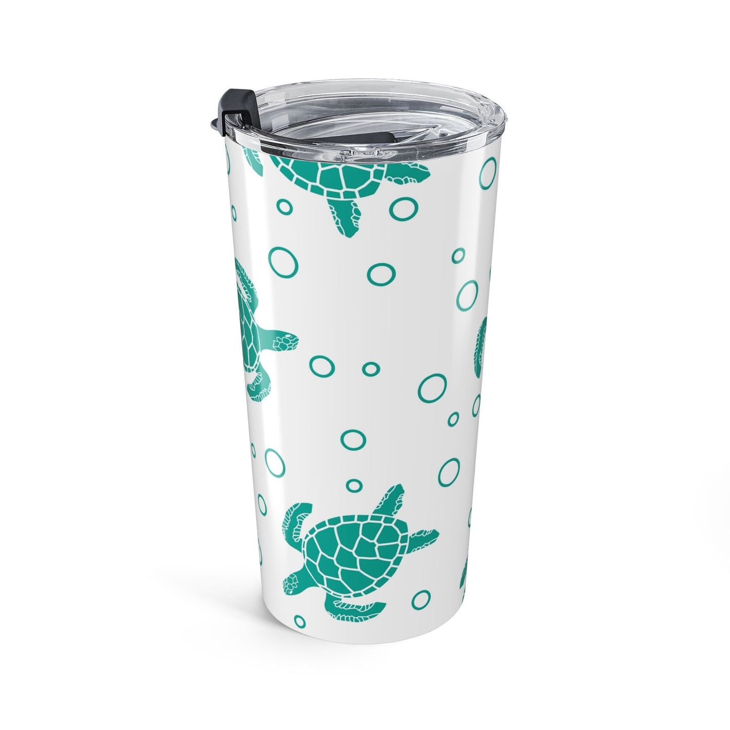 Sea Turtle 20oz Insulated Tumbler – Coastal Ocean Pattern, Travel Coffee Cup