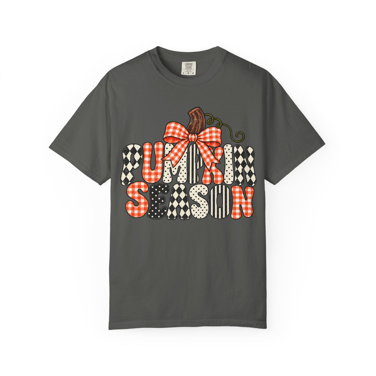 Pumpkin Season T-Shirt — Plaid & Patchwork Fall Tee