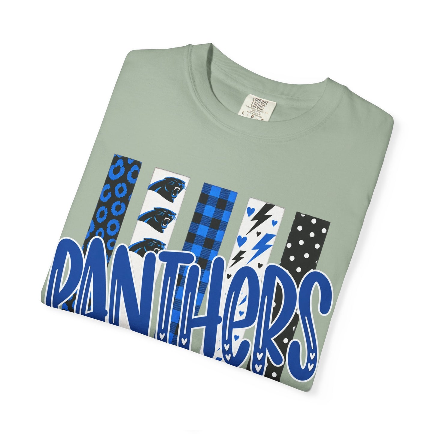 PANTHERS COQUETTE BOW TEE