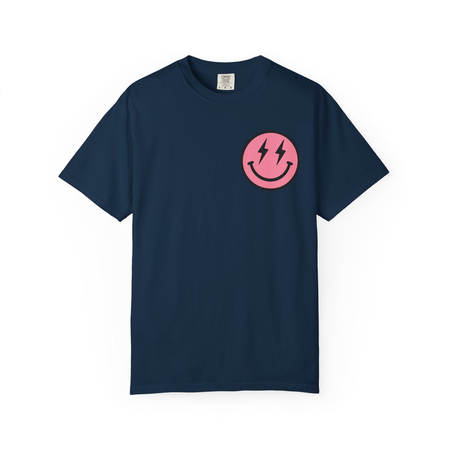 Mama Mommy Mom Bruh Graphic T‑Shirt — Retro Smiley Flower Design