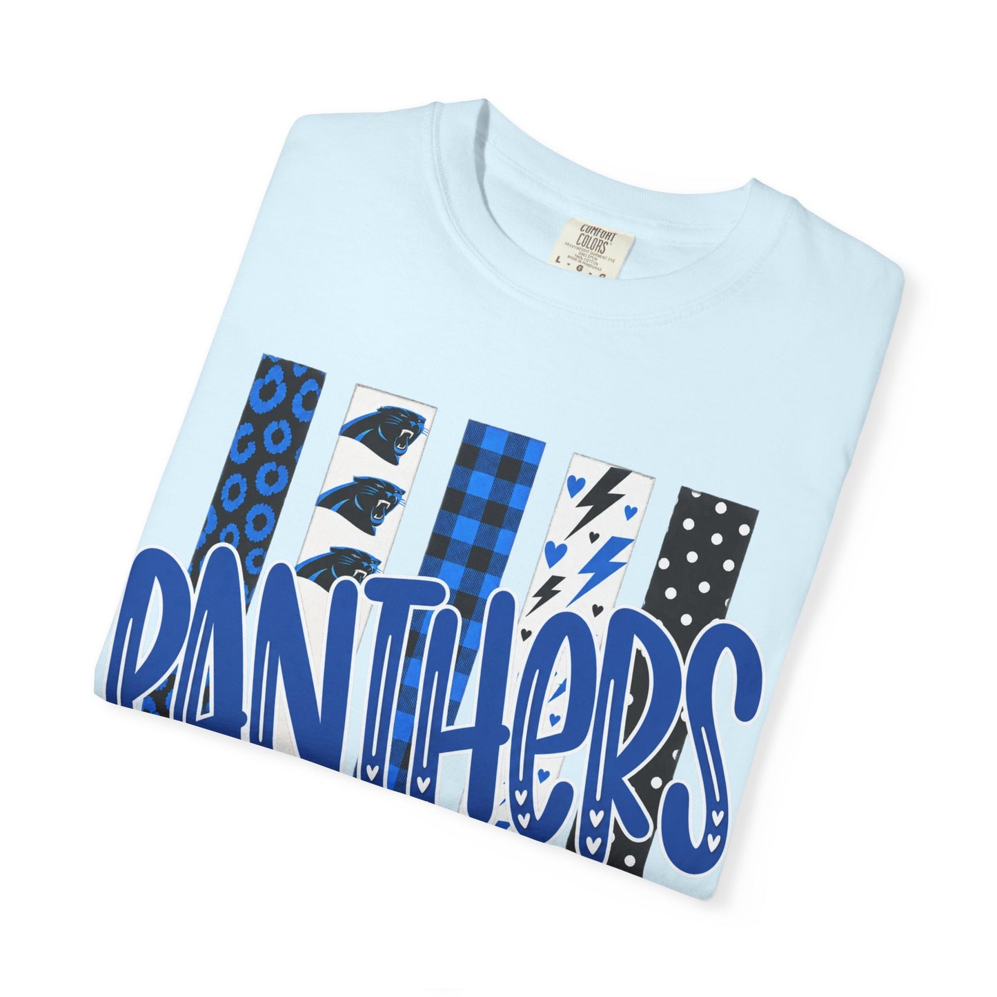 PANTHERS COQUETTE BOW TEE