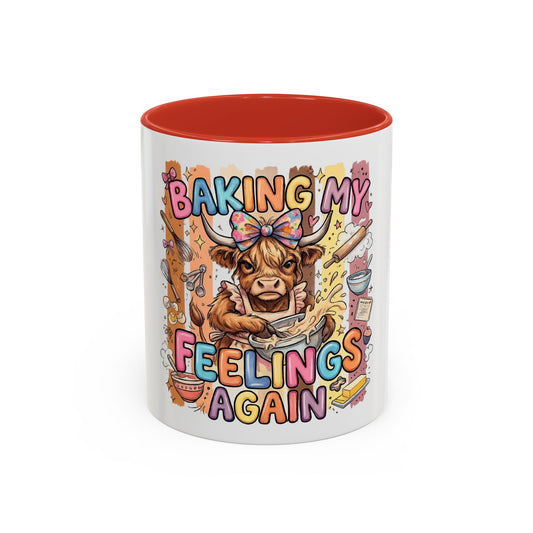 BAKING MY FEELINGS AGAIN MUG