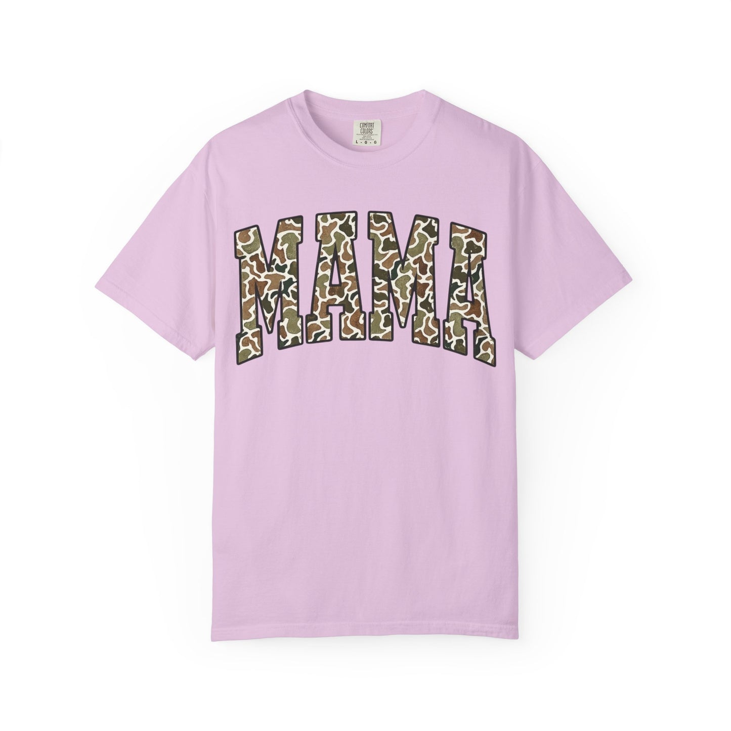 Mama Camo T-Shirt — Women's 'MAMA' Camo Print Tee, Mother's Day Gift
