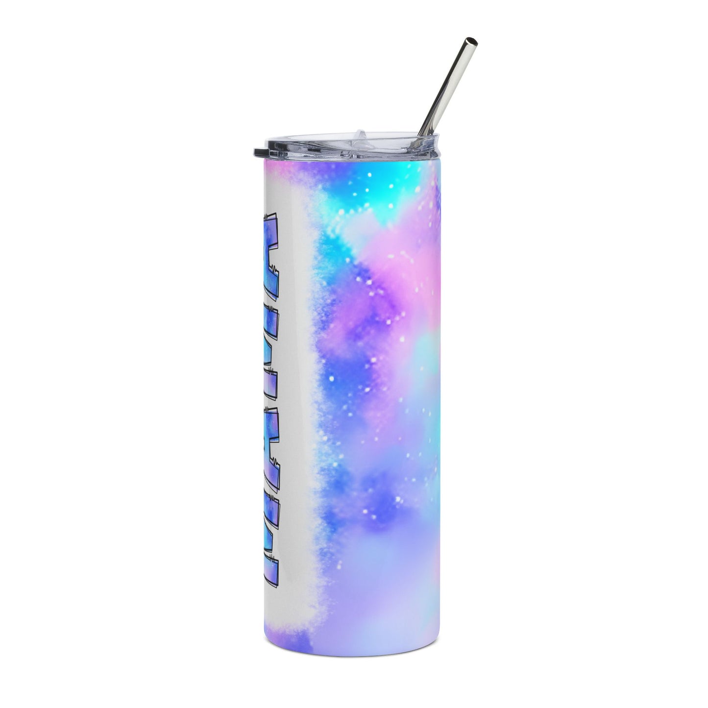 Mama 20oz Stainless Steel Tumbler — Pastel Galaxy Insulated Travel Cup