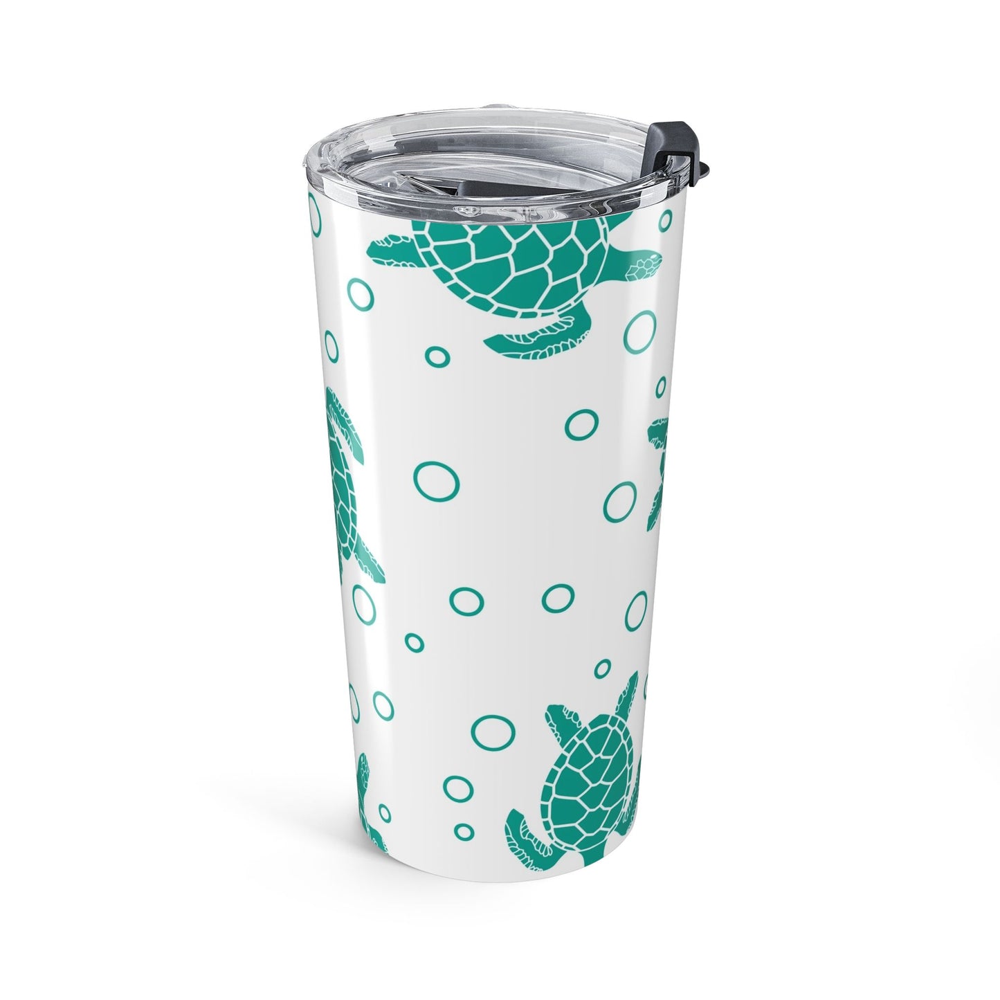 Sea Turtle 20oz Insulated Tumbler – Coastal Ocean Pattern, Travel Coffee Cup