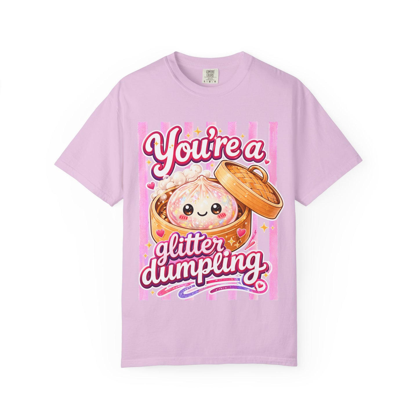 Glitter Dumpling T-Shirt — Cute Kawaii "You’re a Glitter Dumpling" Graphic Tee