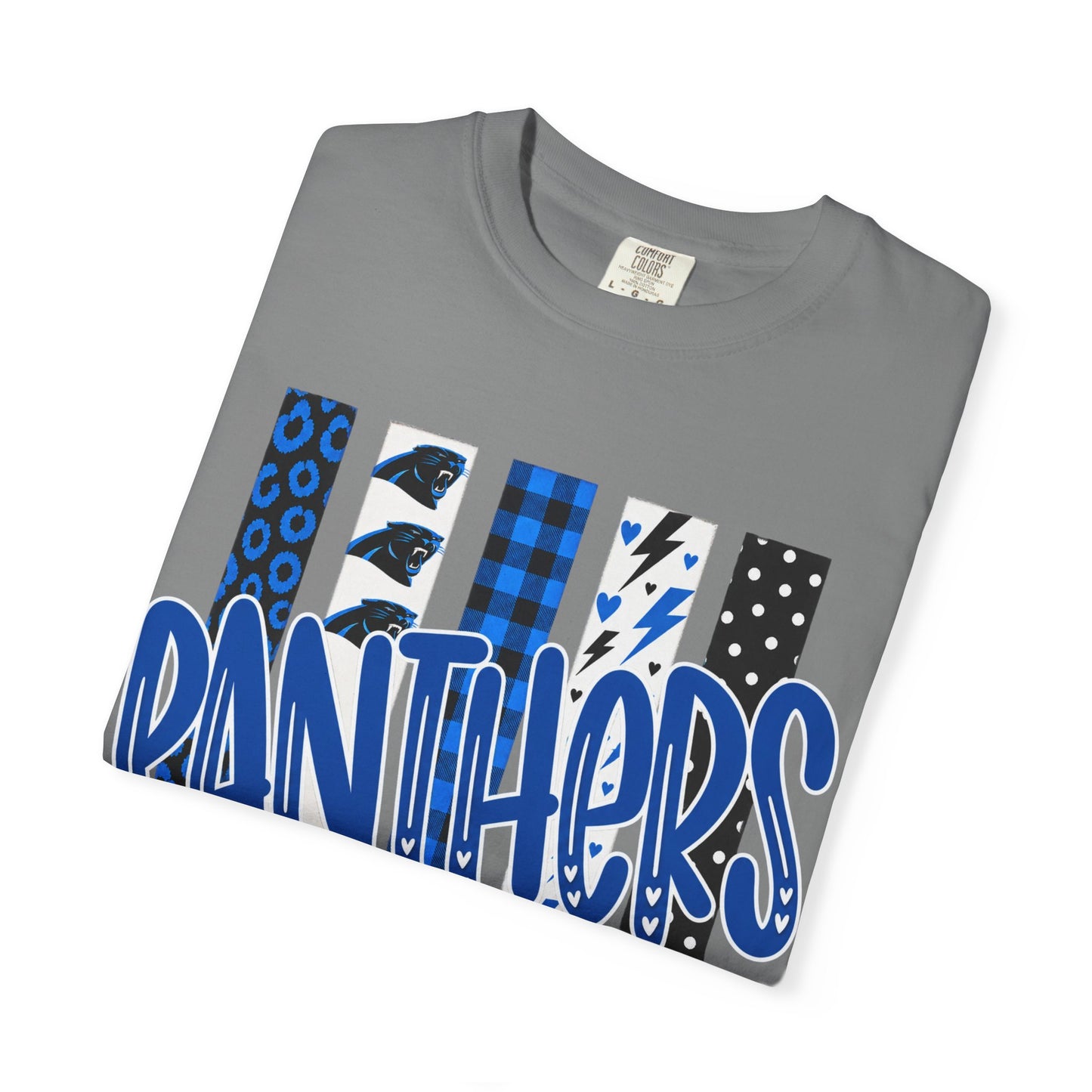 PANTHERS COQUETTE BOW TEE