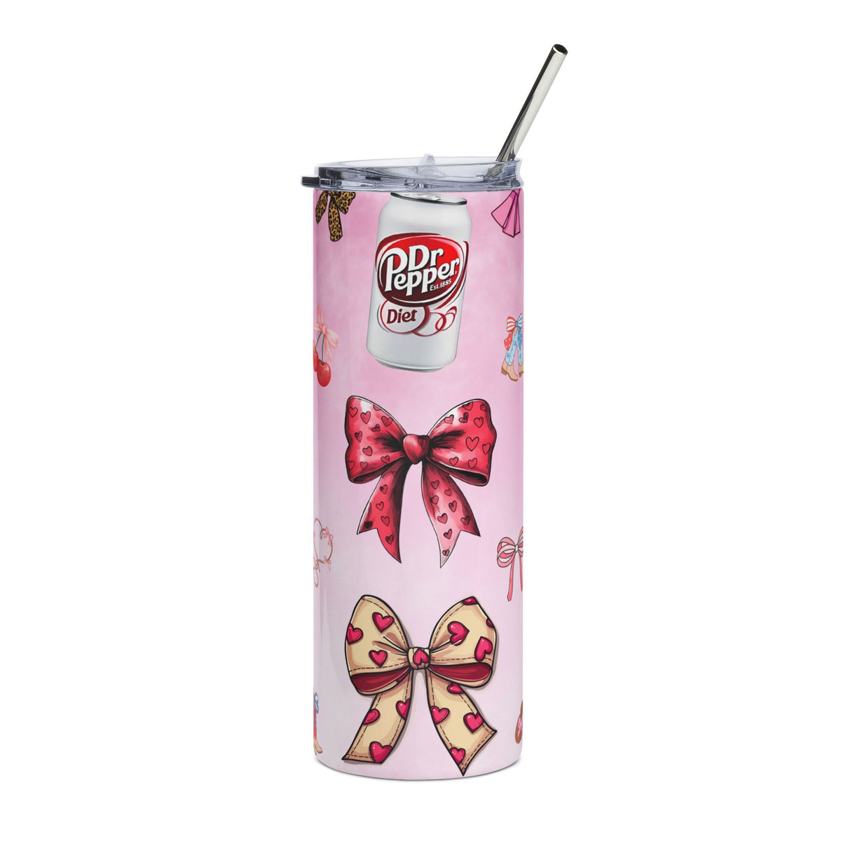 Diet Dr Pepper & Bows