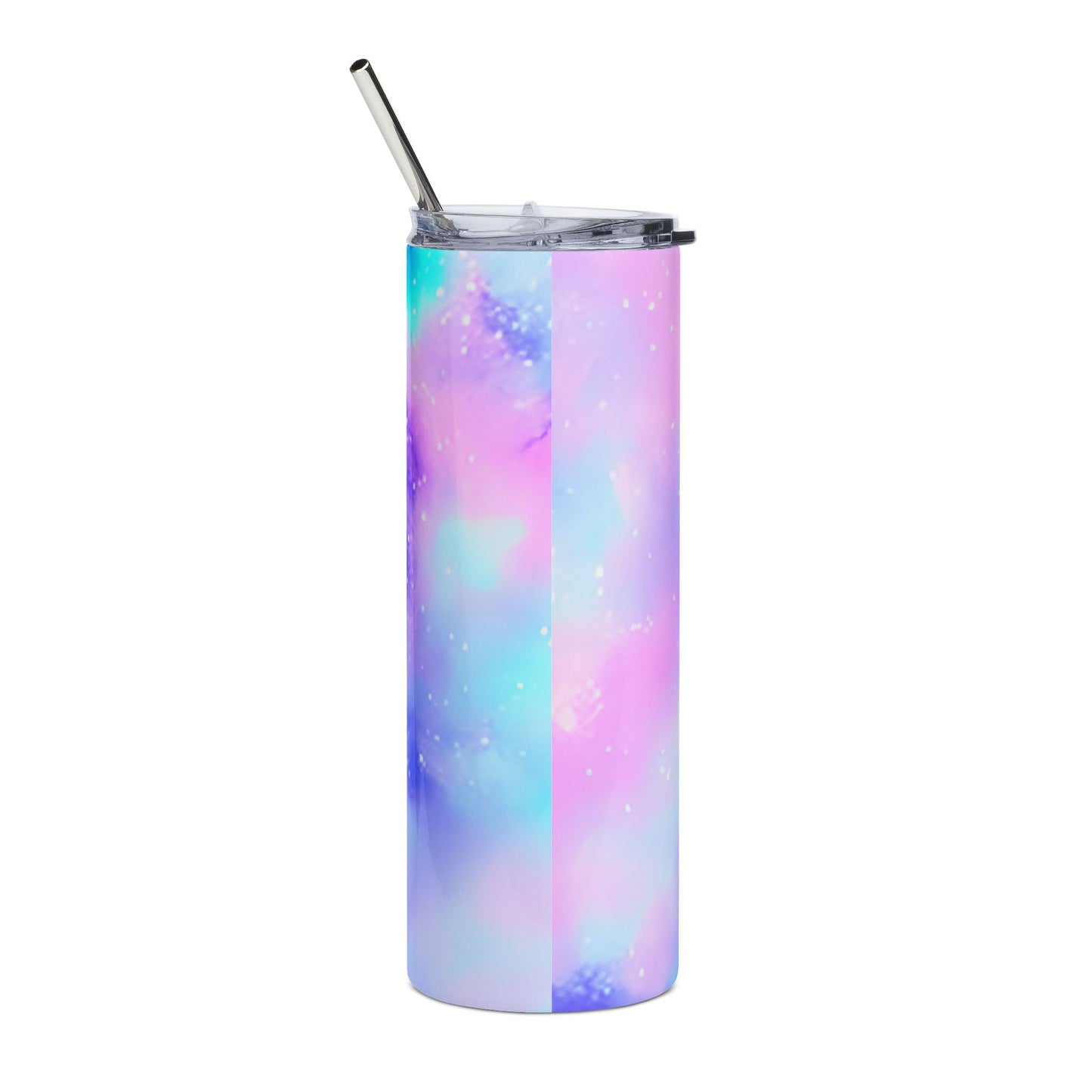 Mama 20oz Stainless Steel Tumbler — Pastel Galaxy Insulated Travel Cup