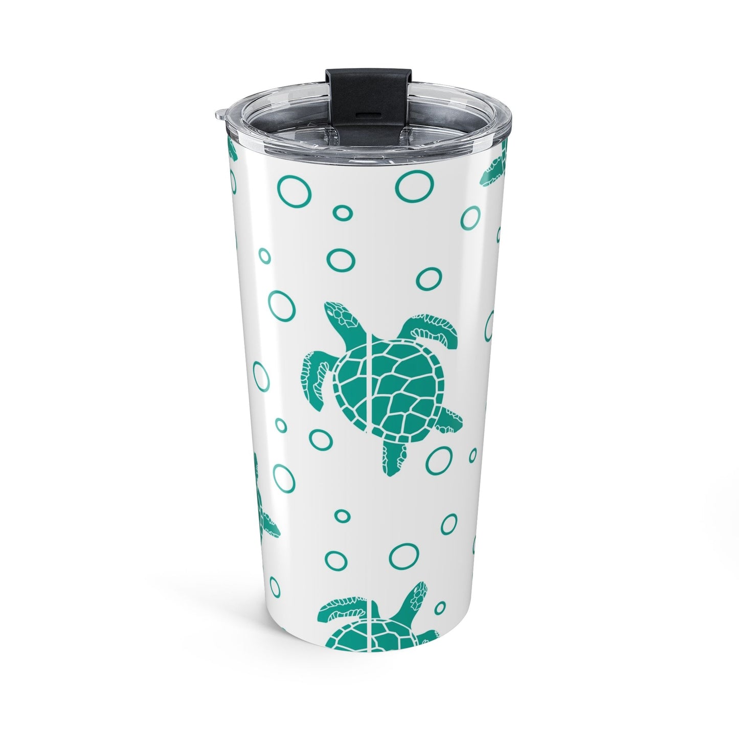 Sea Turtle 20oz Insulated Tumbler – Coastal Ocean Pattern, Travel Coffee Cup