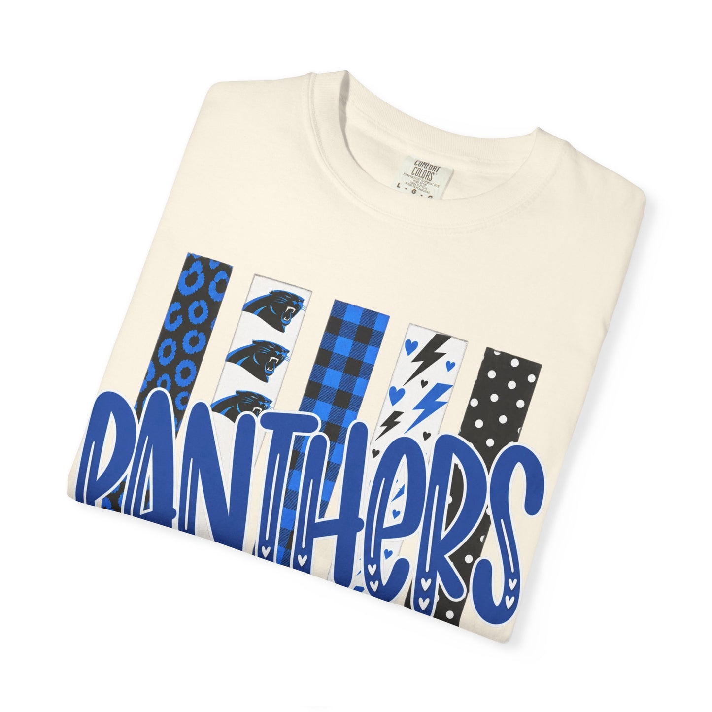 PANTHERS COQUETTE BOW TEE