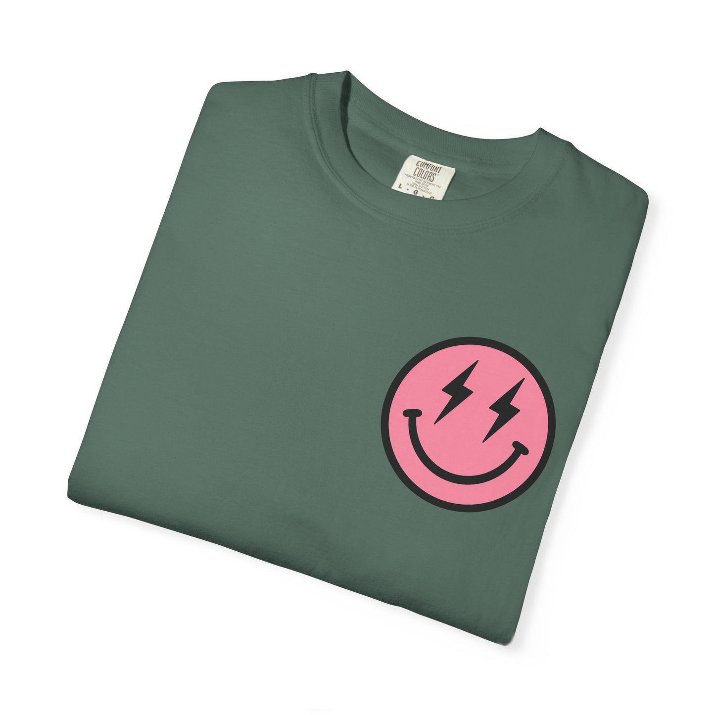 Mama Mommy Mom Bruh Graphic T‑Shirt — Retro Smiley Flower Design