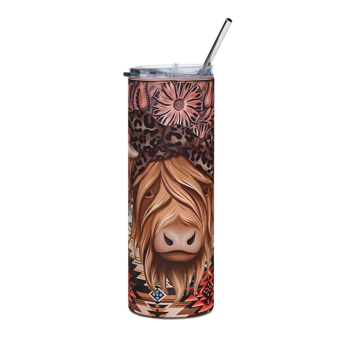 Boho Highland Cow