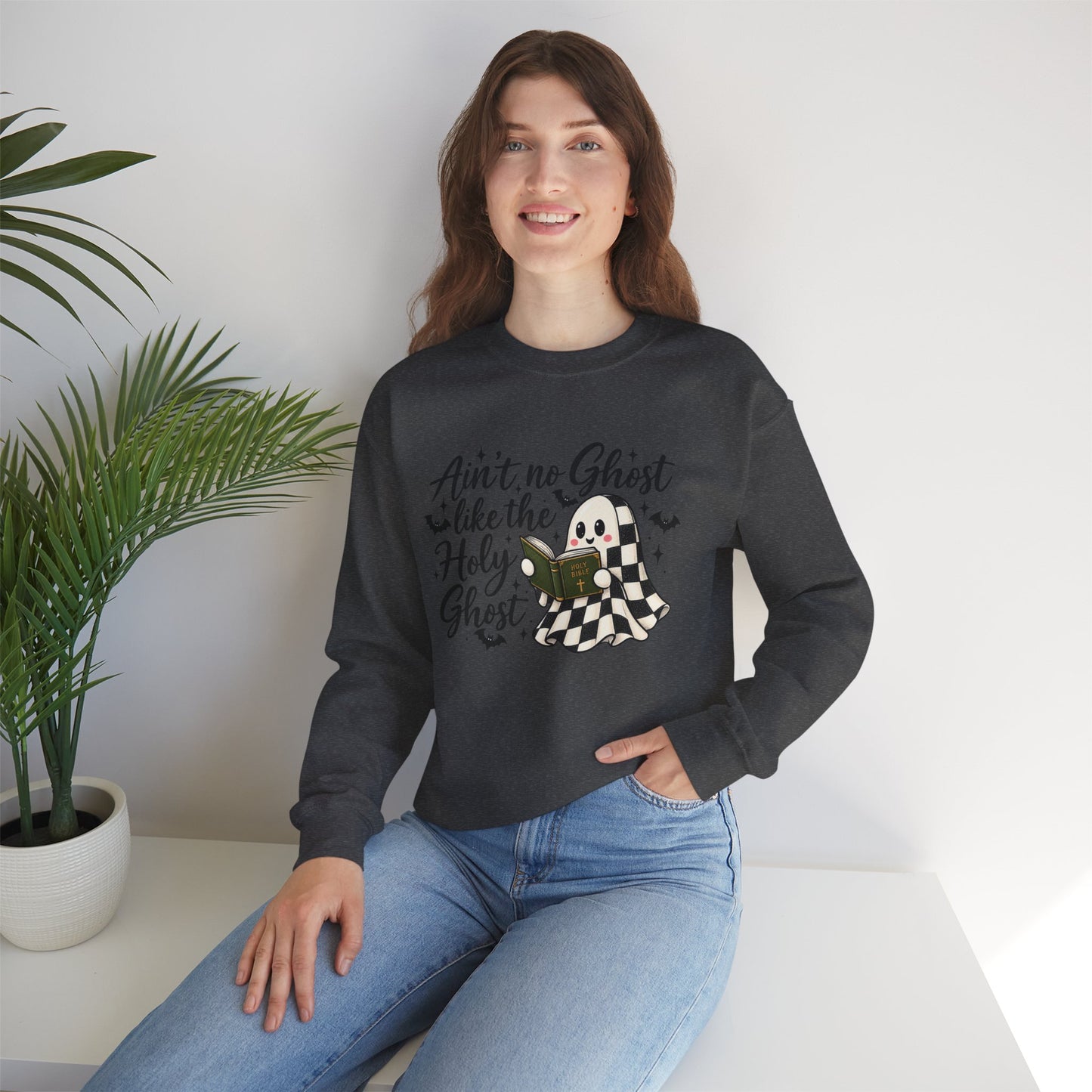 Ain’t No Ghost Like the Holy Ghost Halloween Sweatshirt