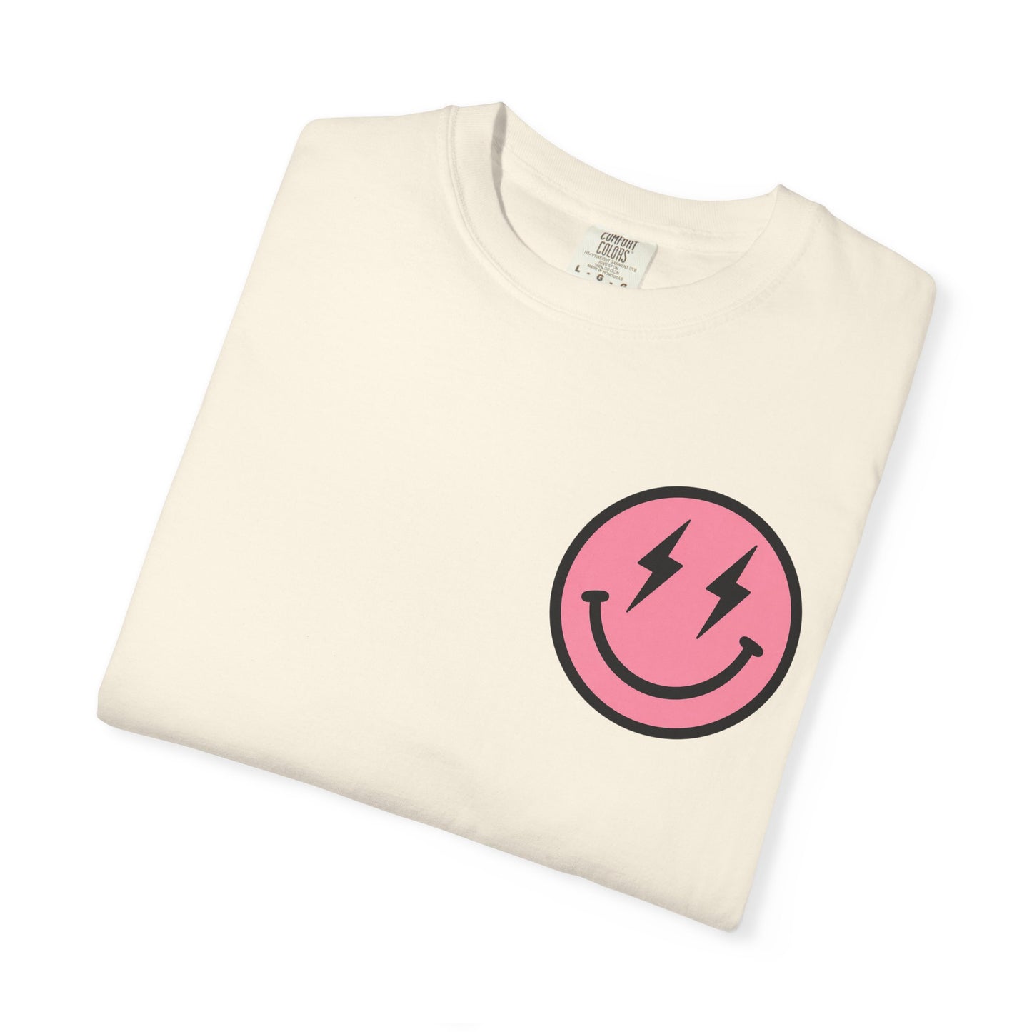 Mama Mommy Mom Bruh Graphic T‑Shirt — Retro Smiley Flower Design