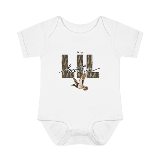 Little Duckling Baby Bodysuit — Camouflage 'Little' Design Infant Onesie