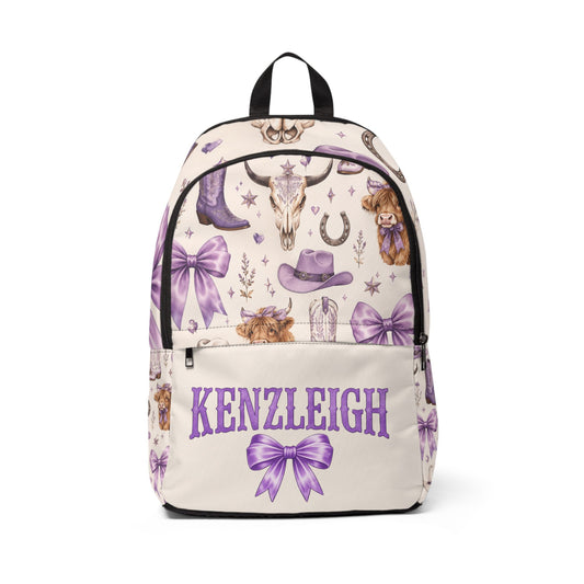 Unisex Fabric Backpack