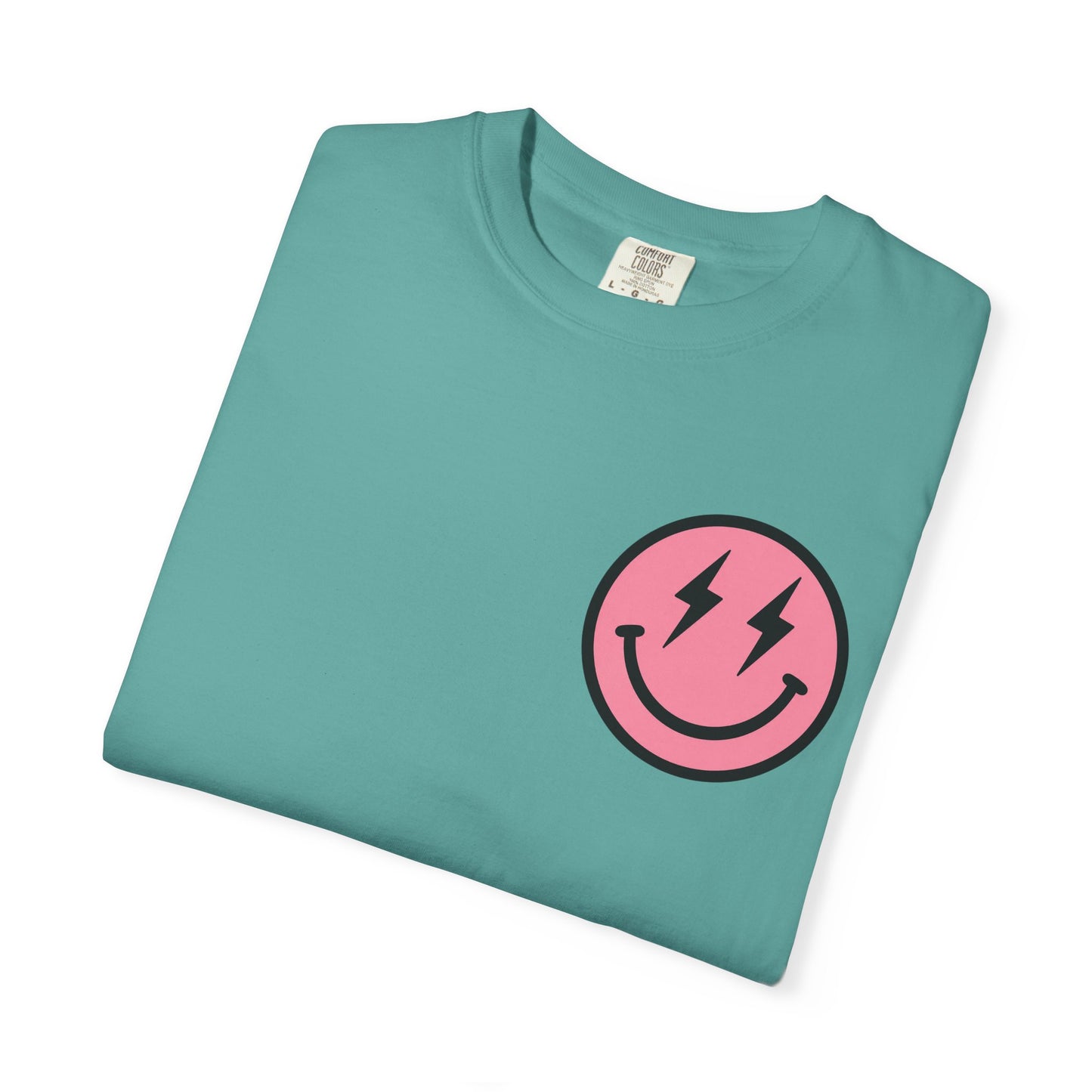 Mama Mommy Mom Bruh Graphic T‑Shirt — Retro Smiley Flower Design