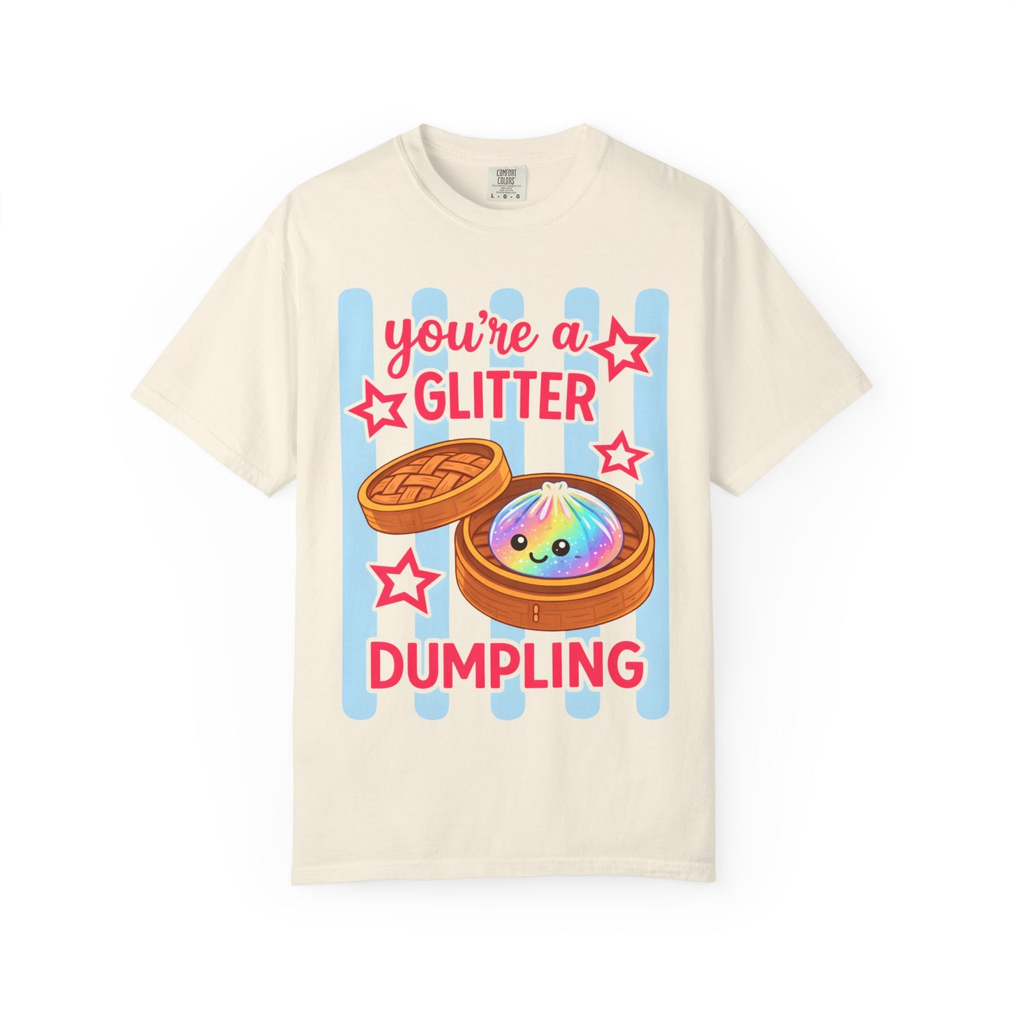 Glitter Dumpling T-Shirt — "You're a Glitter Dumpling" Cute Kawaii Graphic Tee