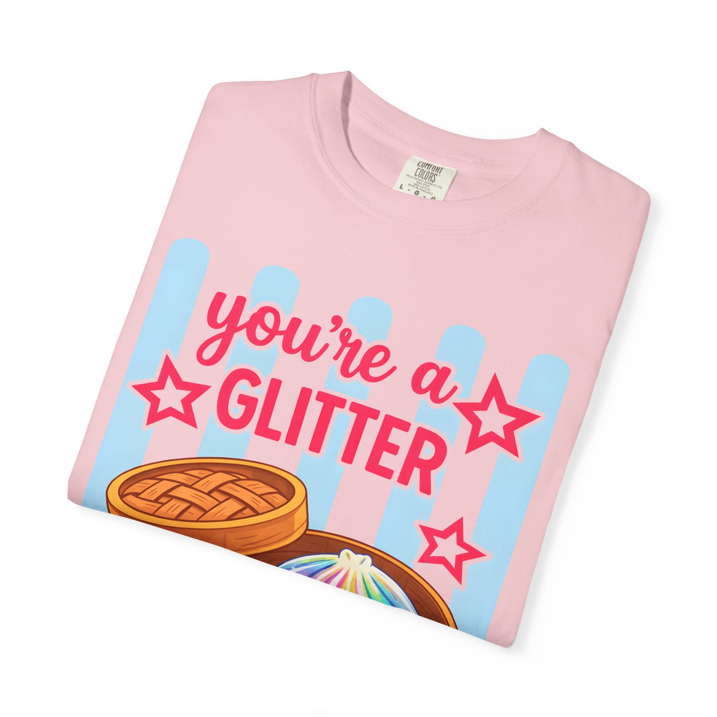 Glitter Dumpling T-Shirt — "You're a Glitter Dumpling" Cute Kawaii Graphic Tee