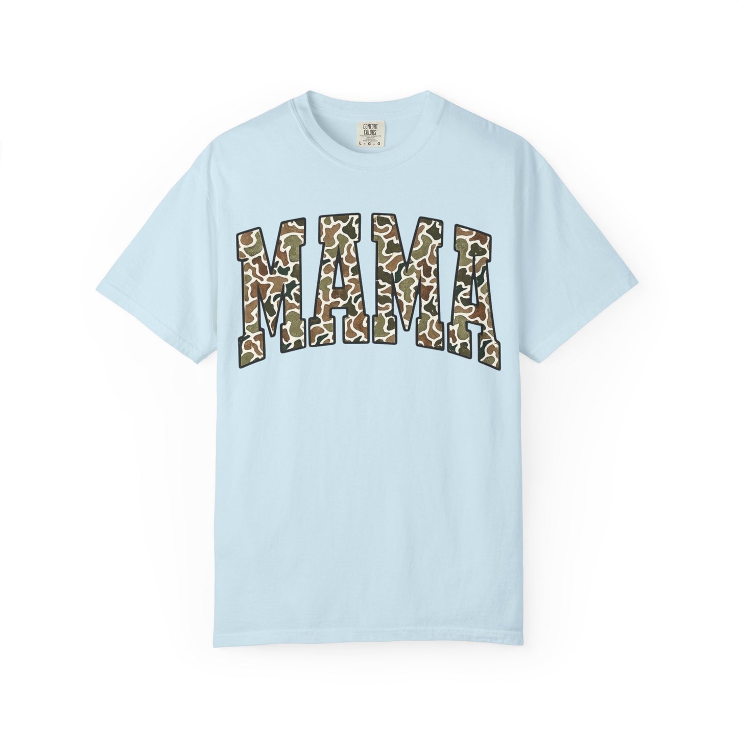 Mama Camo T-Shirt — Women's 'MAMA' Camo Print Tee, Mother's Day Gift