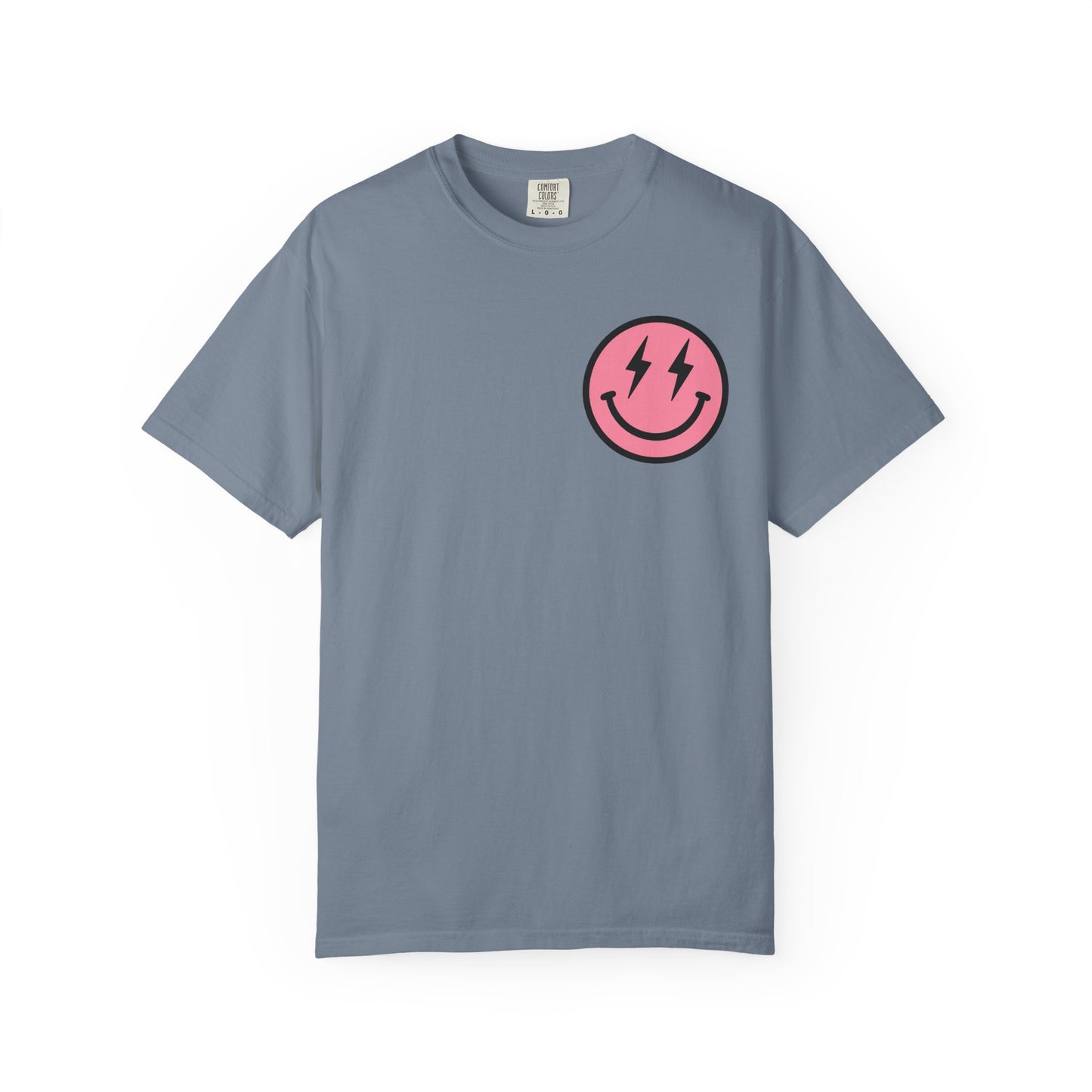 Mama Mommy Mom Bruh Graphic T‑Shirt — Retro Smiley Flower Design