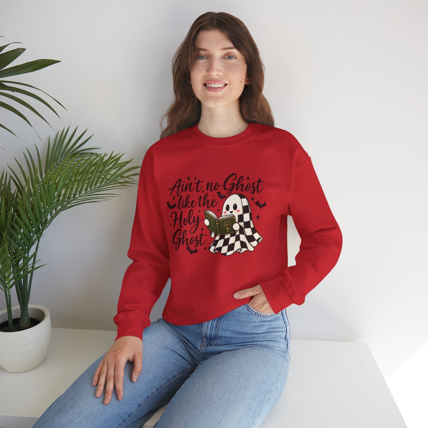 Ain’t No Ghost Like the Holy Ghost Halloween Sweatshirt