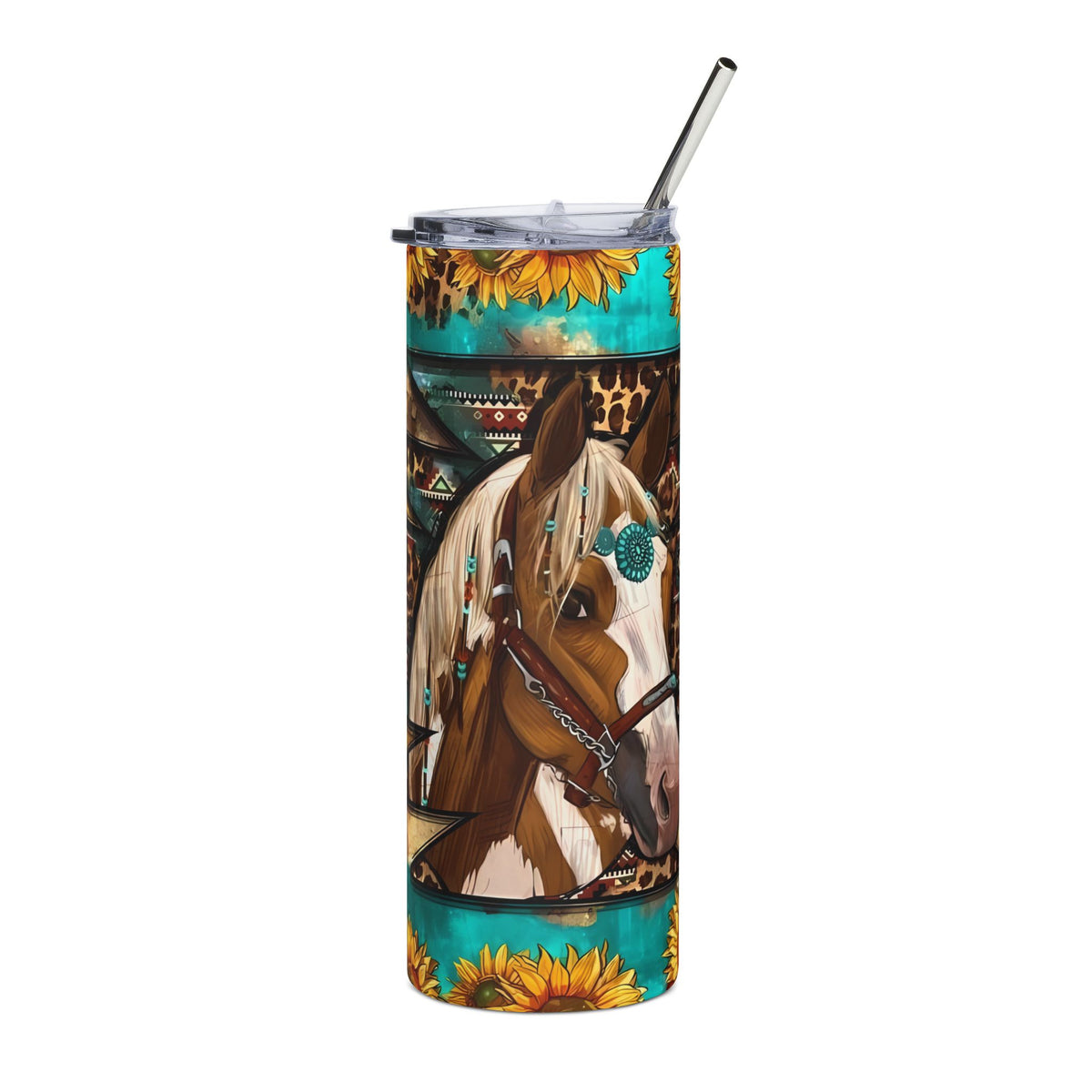 Turquoise Sunflower Spirit
